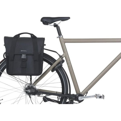 Basil tas go enkel zwart 16l