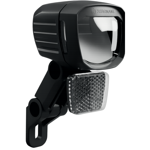 Herrmans koplamp nordic mr9 e-bike 190 lumen - zwart