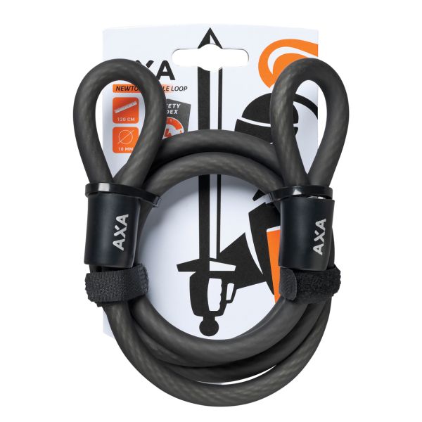 Loopkabel met dubbele lus AXA Double Loop 120 10