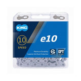 KMC Ketting 10 speed e10 EPT 136 schakels zilver - afbeelding 1