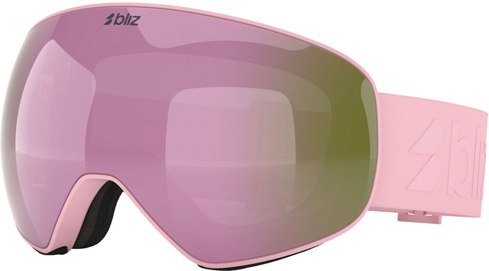 Bliz floz brown w pink multi - ski goggle
