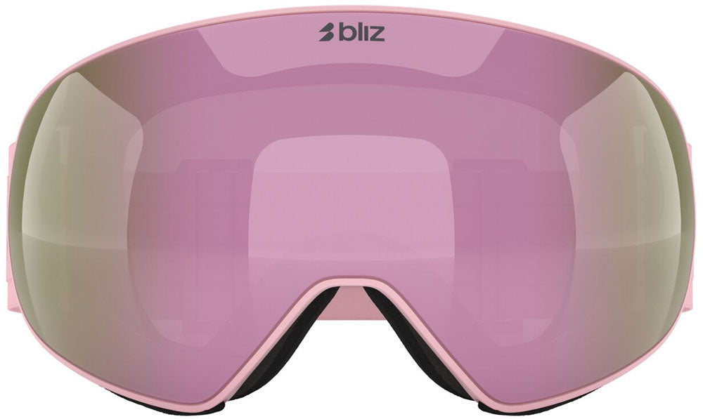 Bliz floz brown w pink multi - ski goggle