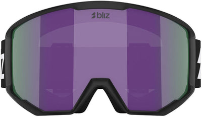 Bliz spark brown w purple multi - ski goggle