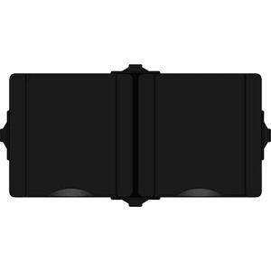 Enzo proaqa kopp swd opbouw stopcontact ra dubbel horizontaal - 4628420