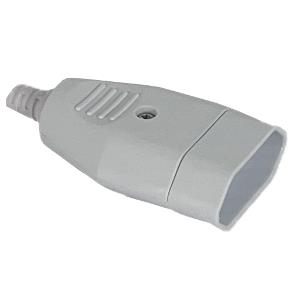 Enzo contra zwakstroomstekker wit 6141500