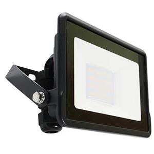 V-tac led bouwlamp 20w 6500k zwart + kabelinvoer - 9332115