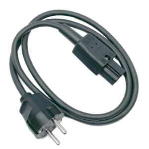 Enzo apparaatsnoer nn 1 mtr 155g zwart 1066700