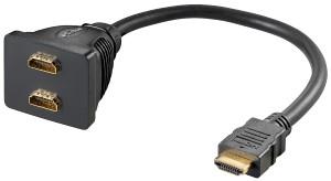 Enzo hdmi splitter male- >2 xhdmi female - 7580686