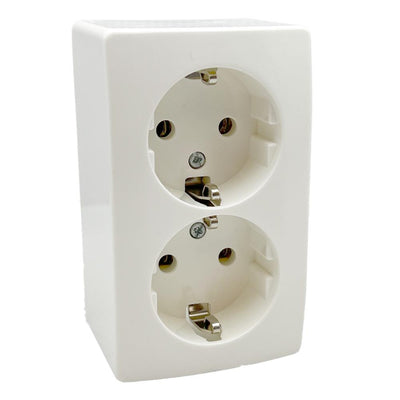 Peha opbouw stopcontact ra dubbel lw - 4678995