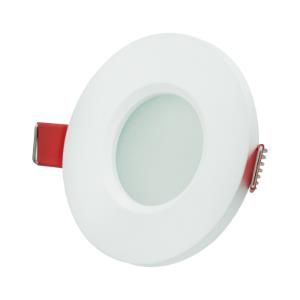 Tronix inbouwspot vast rond 84mm wit ip65 - 5011012