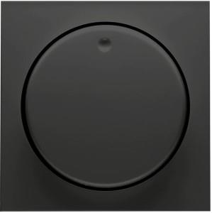 Enzo peha badora mat zwart afdekplaat + knop dimmer - 4603750
