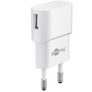 Enzo goobay usb lader haaks 1a wit - 9550110