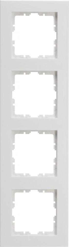 Enzo kopp hk07 pure mat wit 4 voudig afdekraam - 4624230