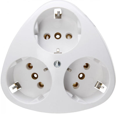 Enzo kopp aw opbouw stopcontact ra drievoudig - 4626020