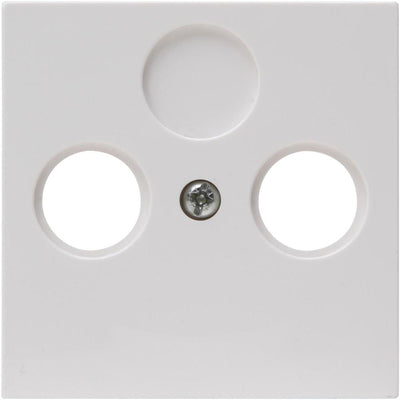 Enzo kopp hk07 wit afdekraam voor coax 4622040