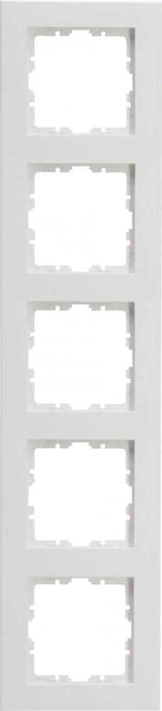 Enzo kopp hk07 pure mat wit 5 voudig afdekraam - 4624240