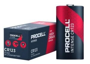 Duracell procell intense lithium batterij cr123a 3v doos(10) - 3015190