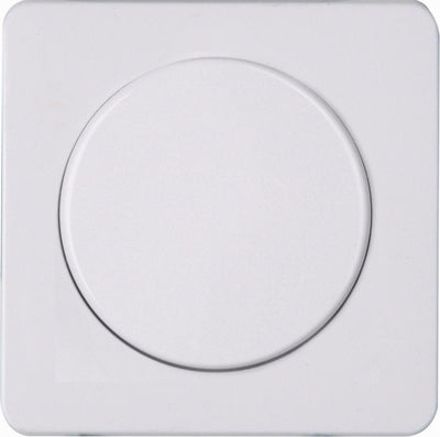 Enzo kopp hk02 wit afdekplaat + knop dimmer