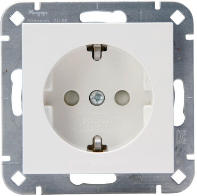 Enzo kopp hk07 wit inbouw stopcontact ra met kind bev. 4622110