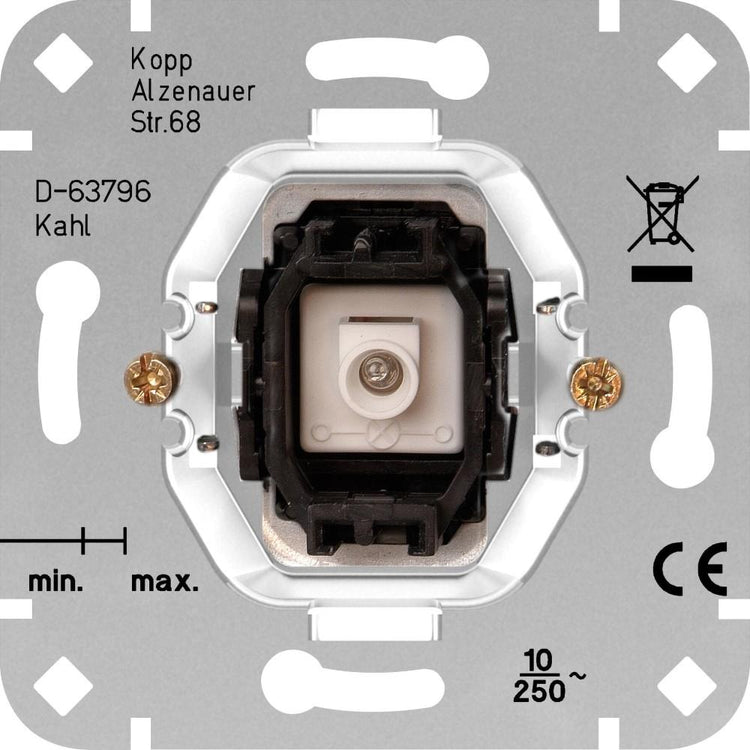 Enzo kopp inbouw schakelaar wissel controlelamp