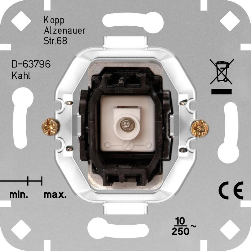 Enzo kopp inbouw schakelaar wissel controlelamp