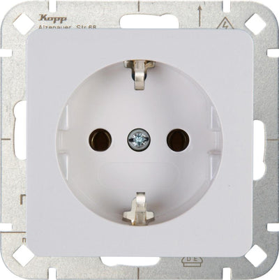 Enzo kopp hk02 wit inbouw stopcontact ra 4621100