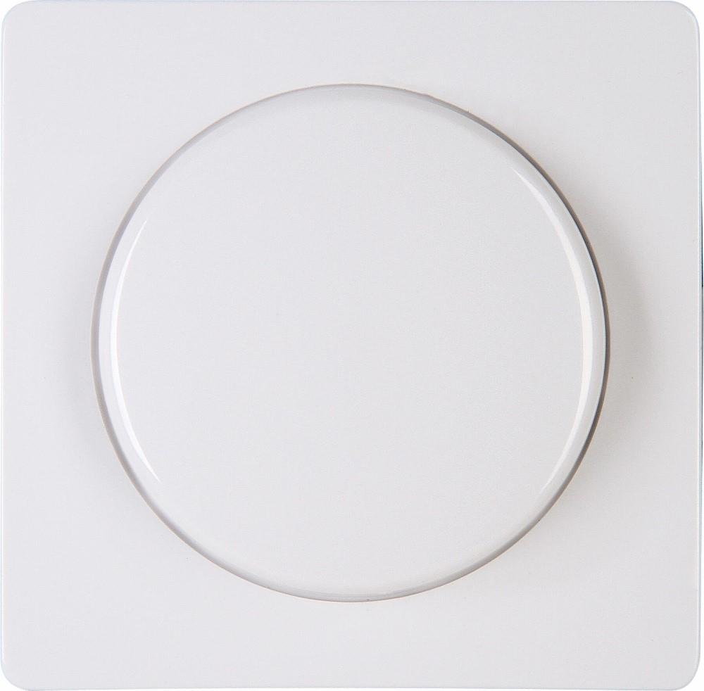 Enzo kopp hk05 arctic wit afdekplaat + knop dimmer - 4621430