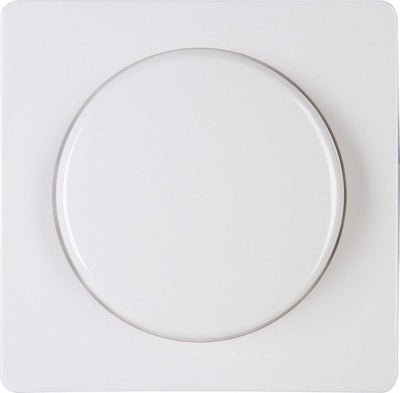 Enzo kopp hk05 arctic wit afdekplaat + knop dimmer - 4621430