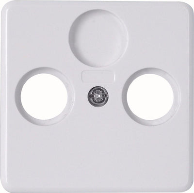 Enzo kopp hk02 wit afdekraam voor coax 4621040