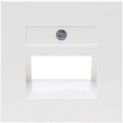 Enzo kopp hk07 wit afdekplaat isdn dubbel 4622060