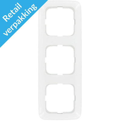 Busch jaeger wit 3 voudig afdekraam - 4695620
