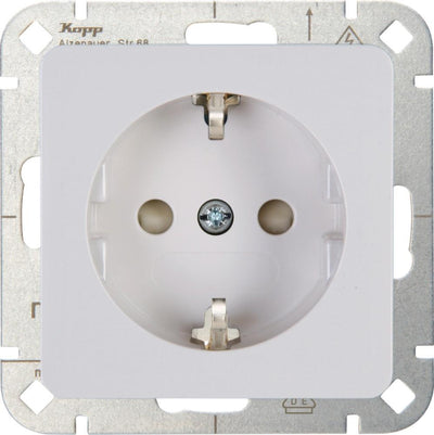 Enzo kopp hk02 wit inbouw stopcontact ra met kind bev. 4621110