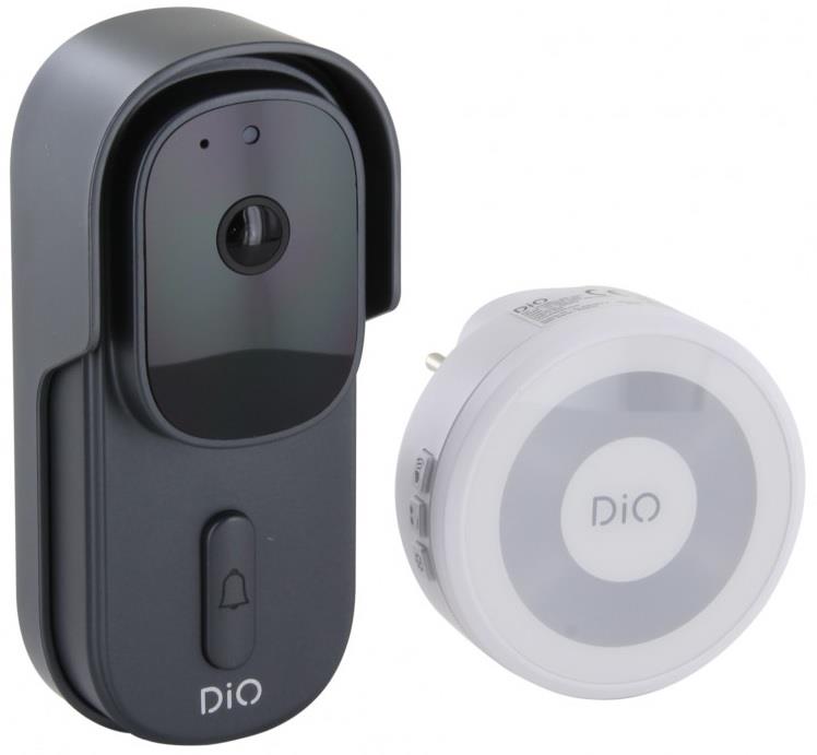 Di-o dio draadloze deurbel met intercom en snapshot functie - 6960461