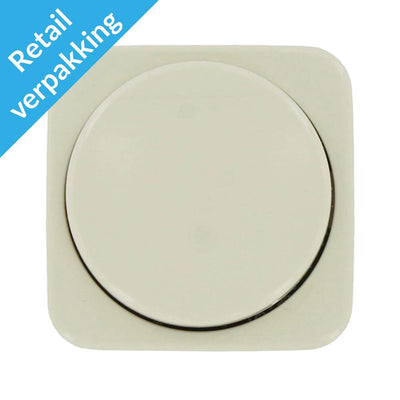 Busch jaeger creme afdekplaat + knop dimmer - 4695050
