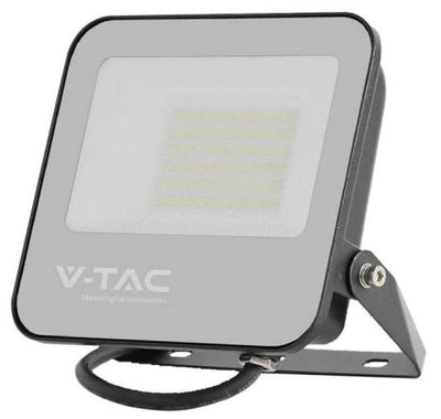 V-tac led bouwlamp 50w 6500k zwart - high lumen - 9332055