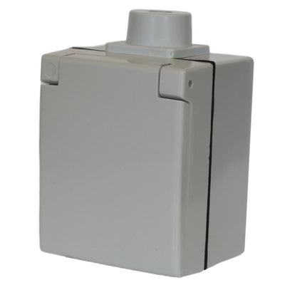 Enzo perilex opbouw stopcontact | 16a | swd | grijs | abl 2441860 - 4052965