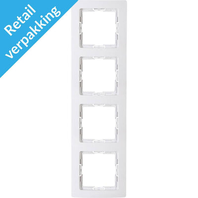 Enzo kopp paris arctic wit 4 voudig afdekraam - 4625160