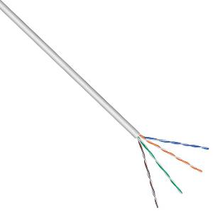 Enzo utp cat6 100m grijs soepel - 1381533