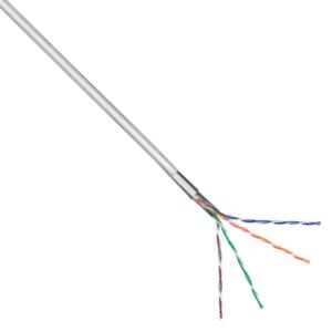 Enzo stp cat5e box 305m grijs massief - 1381531