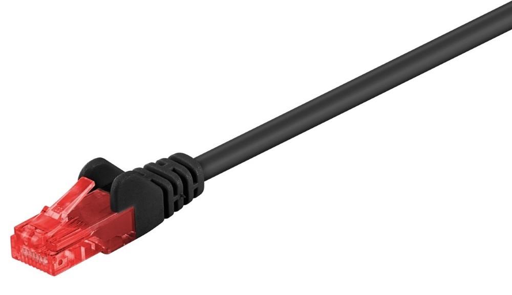 Enzo patchkabel utp cat6 zwart 15m - 2580255
