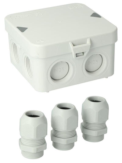 Enzo attema kabeldoos attema ak1 + 3 wartels m25 ip65 - 4034022
