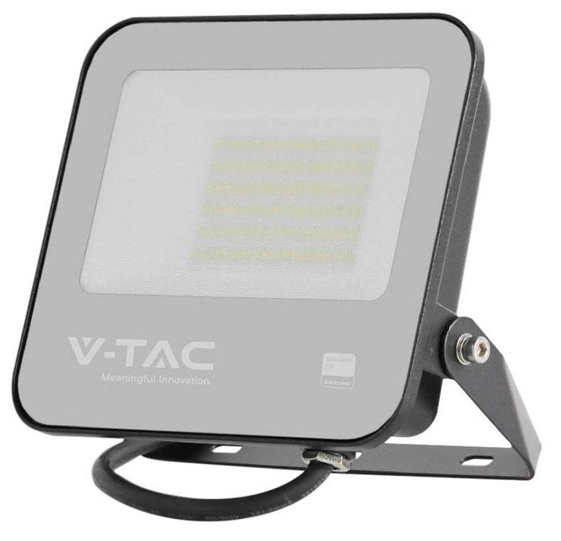 V-tac led bouwlamp | 50w | 3000k | zwart | 5740lm | slimline pro - 9332035