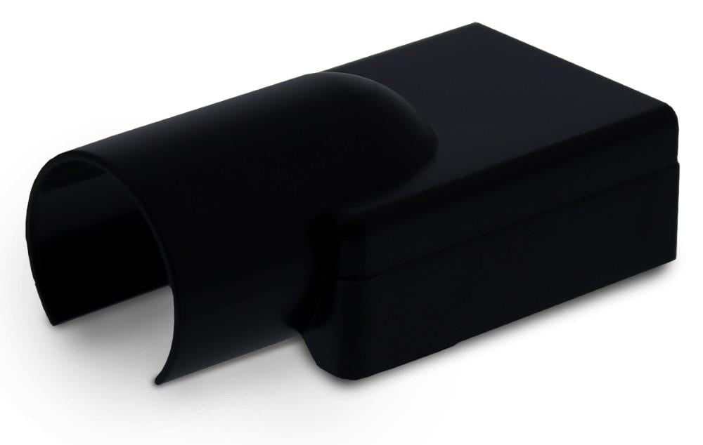Canalit systeem25 verloopmof 19mm voor 25x13mm zwart - 4745740