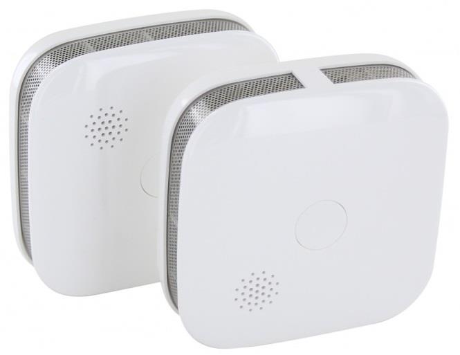 Enzo optische mini rookmelder koppelbaar | + lithium batterij | 5 jaar | blister(2) - 7900508
