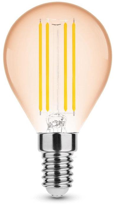Enzo modee led kogel e14 4-28w 1800k filament amber dimbaar - led7420