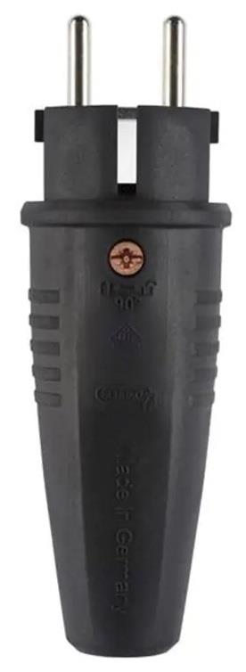 Enzo randaarde stekker | volrubber abl | - 6141240