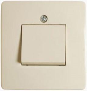 Peha opbouw schakelaar wissel creme - 4663040