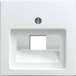 Busch jaeger wit afdekplaat utp enkel - 4694060