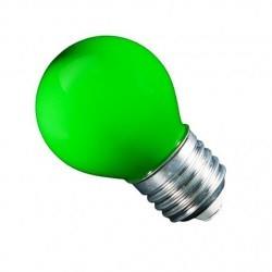 Enzo tronix led kogellamp e27 groen tronix 1 watt led0125