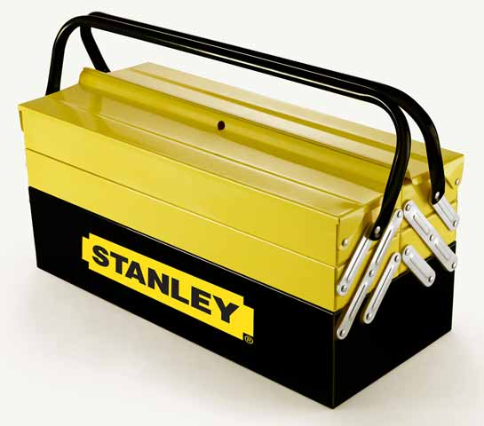 Stanley koffers gereedschapskoffer metaal cantilever - 5 laden, type 1-94-738 - 1-94-738